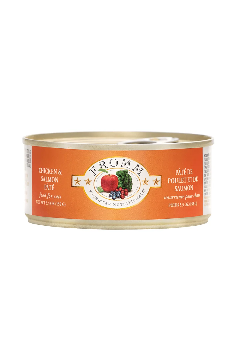 Fromm Four-Star Chicken & Salmon Pate Cat Food 3 oz - Image 2