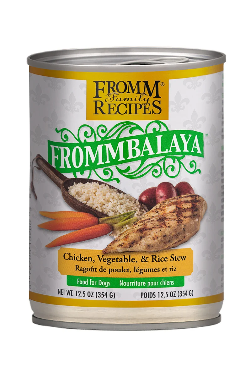Frommbalaya Chicken, Vegetable, & Rice Stew Wet Dog Food 12 oz - Image 2