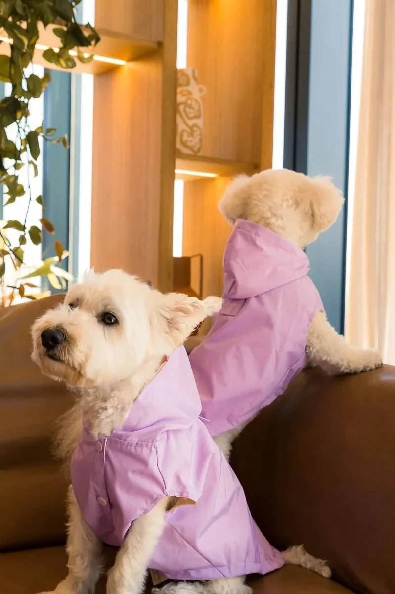 FuzzYard Life Raincoat Size 6 Lilac