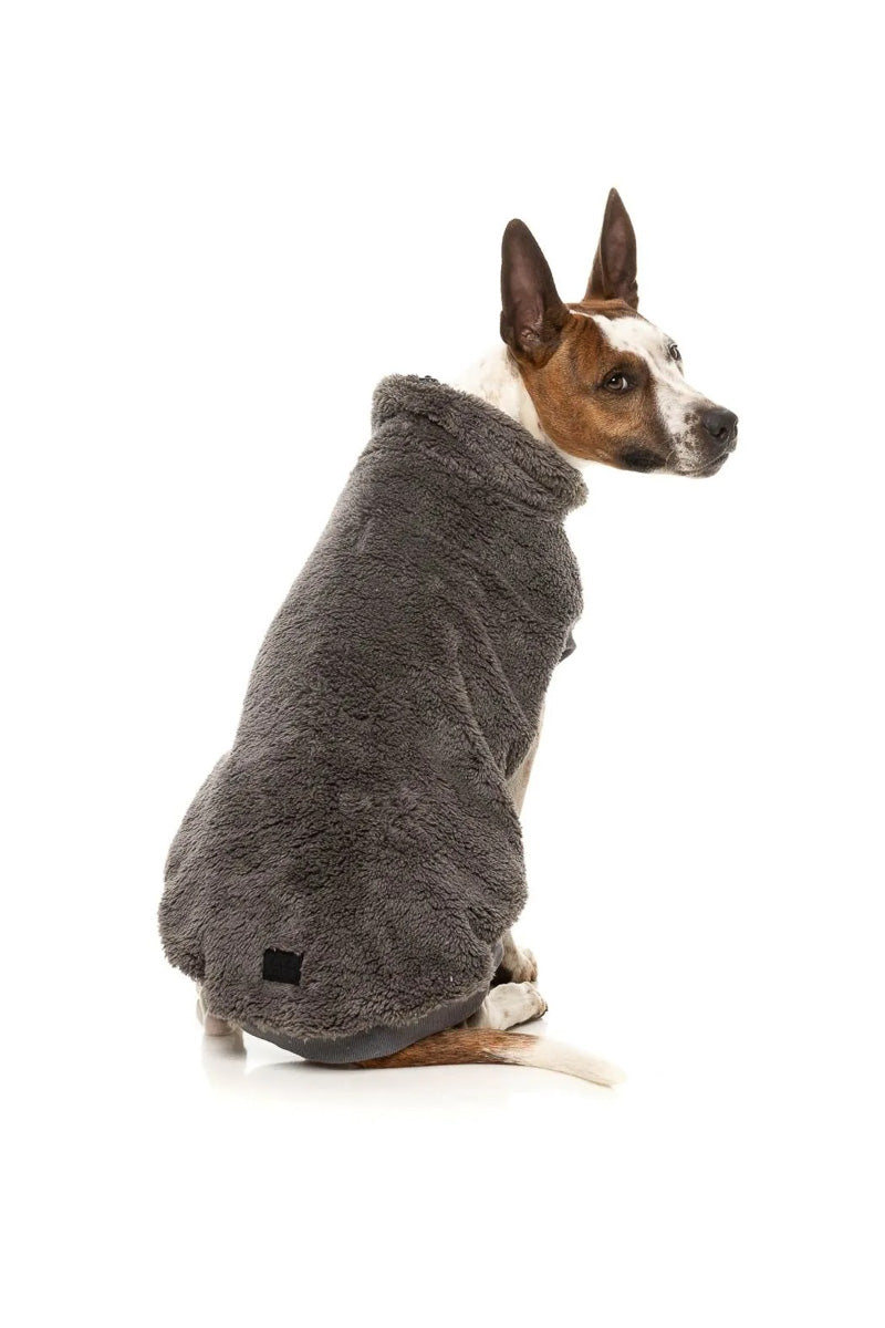 FuzzYard Turtle Teddy 25 Sweater Size 7 Gunmetal Grey - Image 2