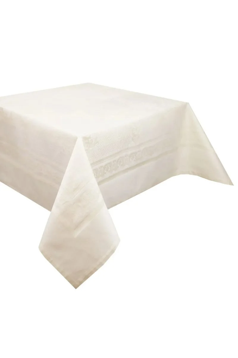 Garnier-Thiebaut Beauregard Tablecloth Ivoire - Image 2