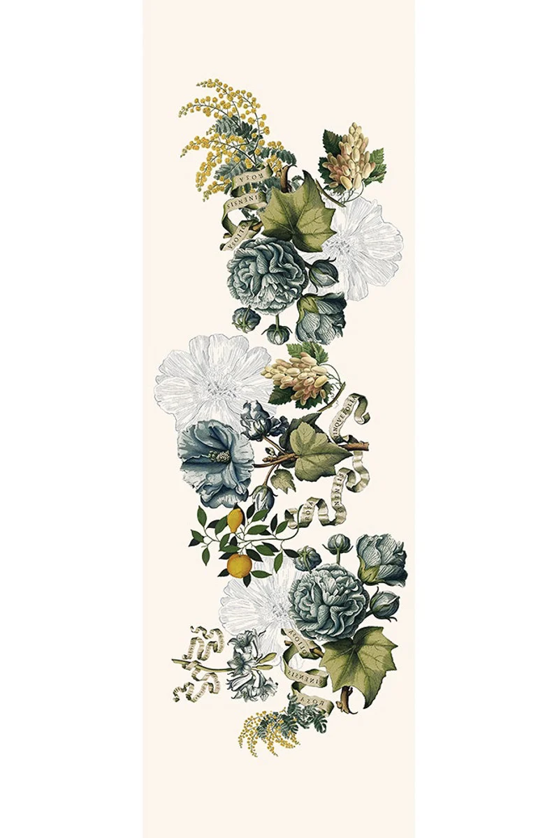 Garnier-Thiebaut Giardino Table Runner 20"x61" Naturel - Image 2