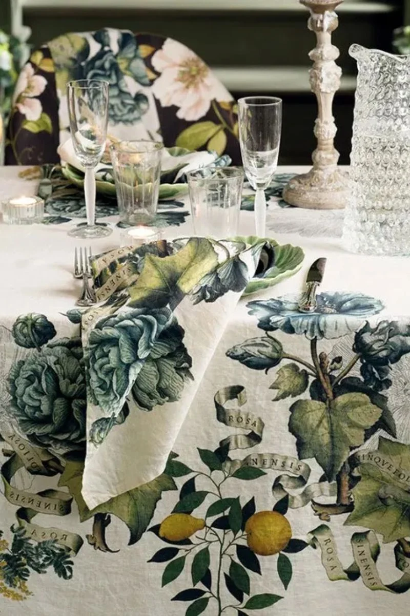 Garnier-Thiebaut Giardino Tablecloth Naturel - Image 2