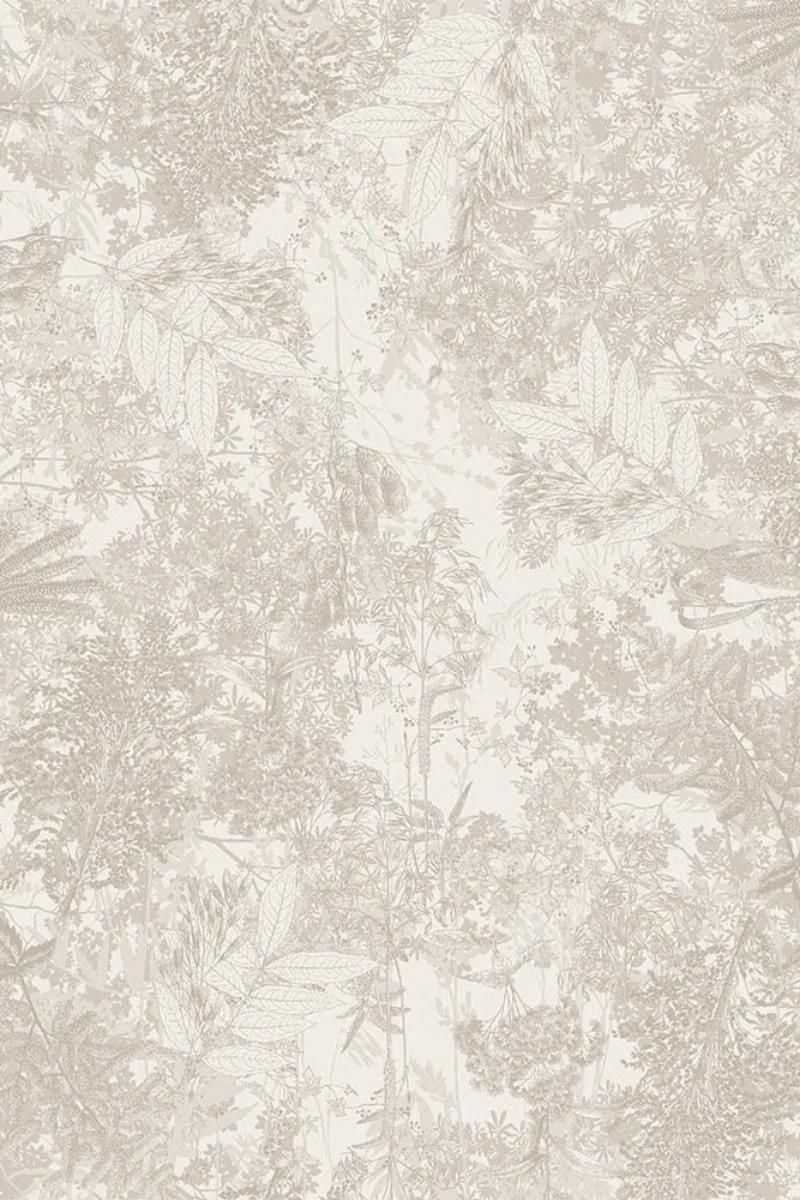 Garnier-Thiebaut Mille Esprit Jardins Coated Tablecloth Chanvre - Image 3