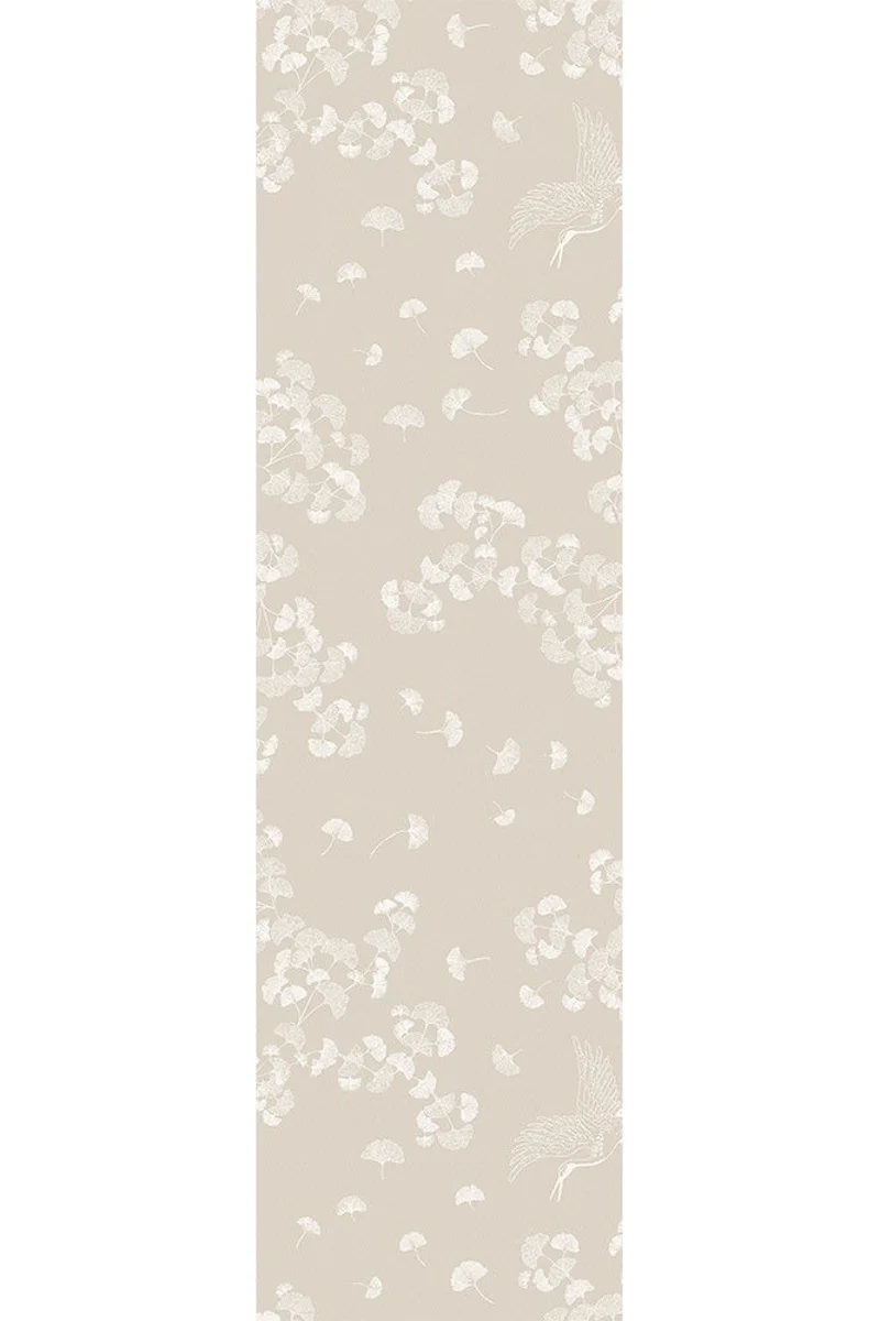 Garnier-Thiebaut Mille Ginkos Runner 22"x71" Naturel - Image 2