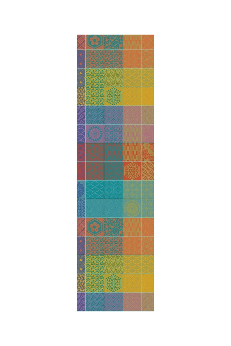 Garnier-Thiebaut Mille Hana Runner 22"x71" Floralies - Image 2