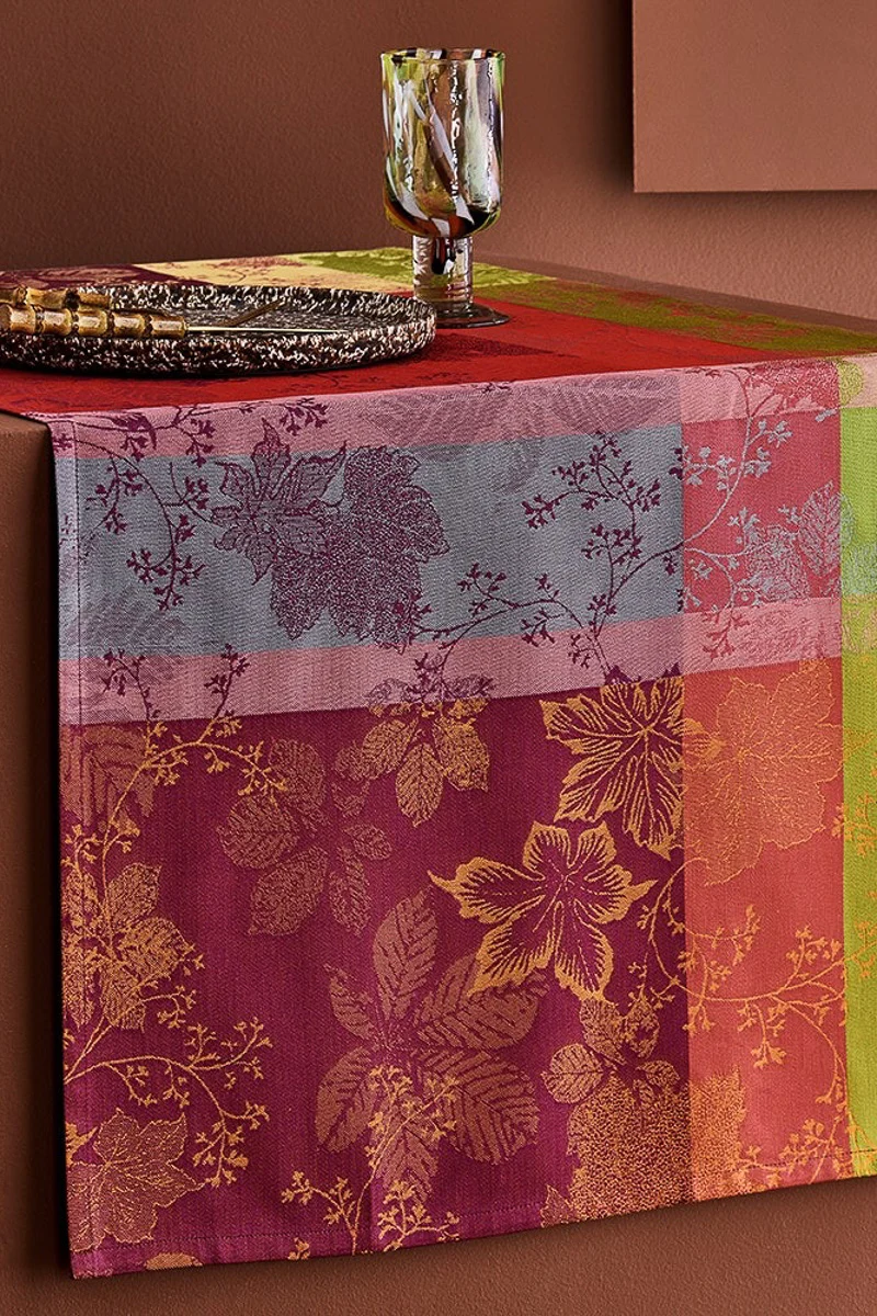 Garnier-Thiebaut Mille Sous Bois Table Runner 22"x71" Automne