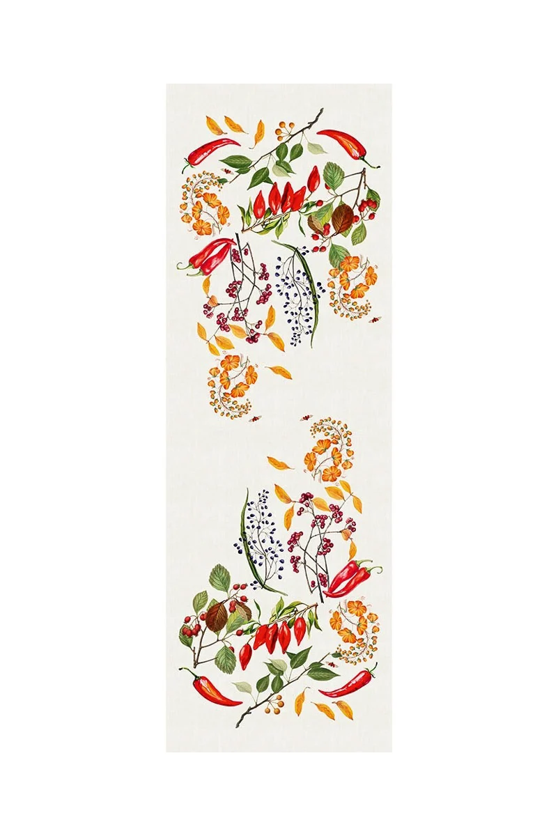 Garnier-Thiebaut Piments Doux Runner 20"x61" Caliente - Image 2