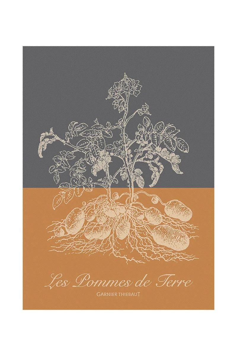 Garnier-Thiebaut Pommes De Terre Ocre Kitchen Towel - Image 2