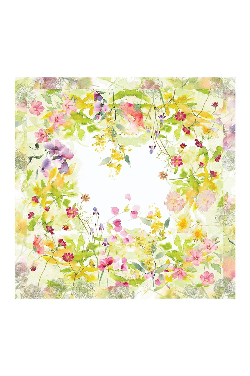 Garnier-Thiebaut Souffle Fleuri Tablecloth Printemps - Image 3