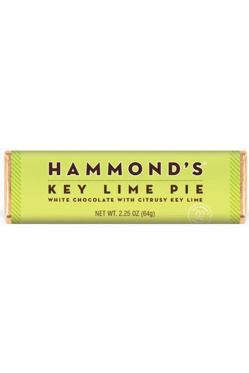 Hammond's Key Lime Pie White Chocolate Bar