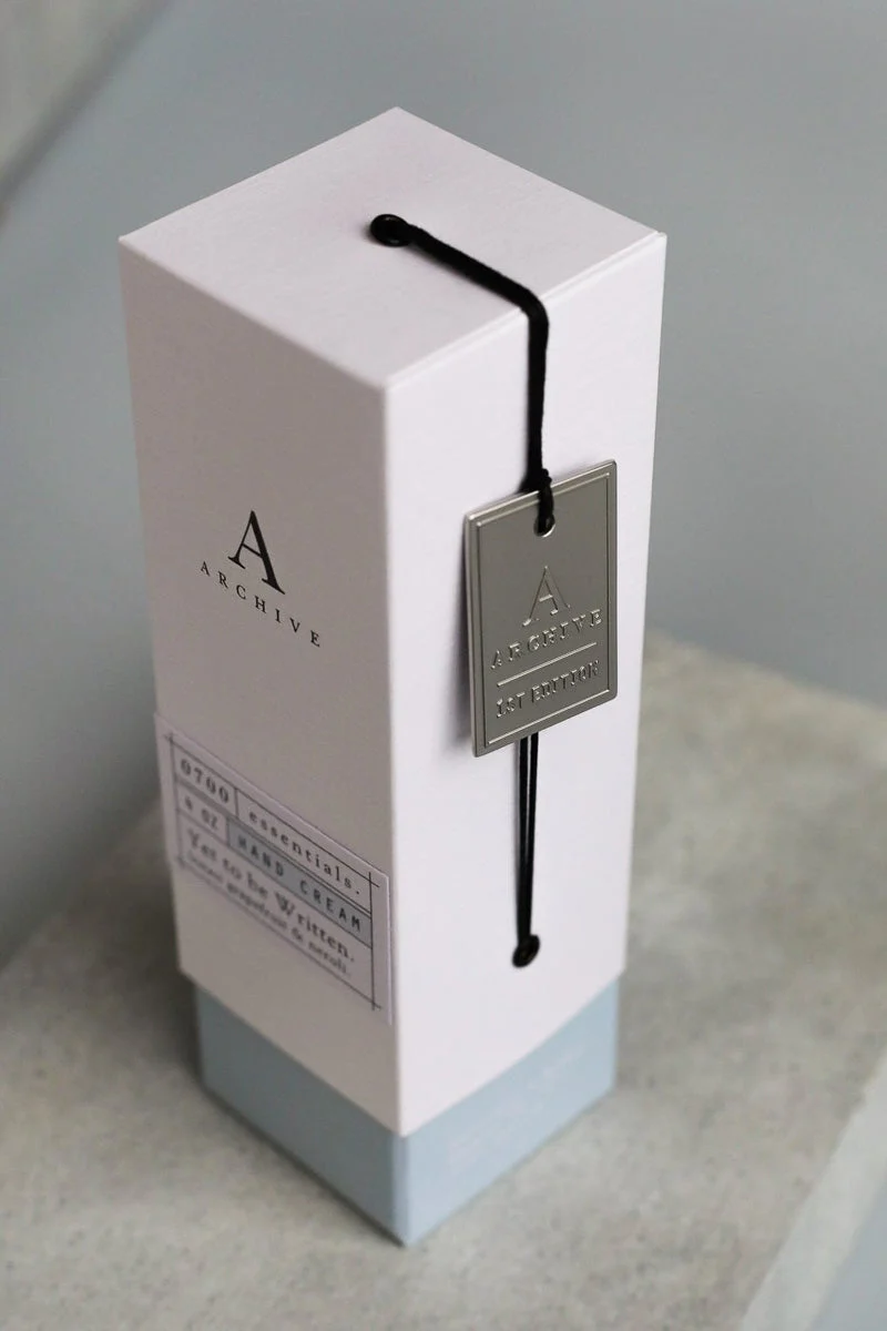 Archive Hand Cream Yet to Be Written