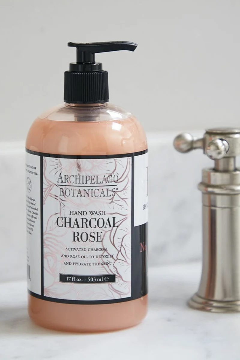 Archipelago Hand Wash Charcoal Rose 17 oz