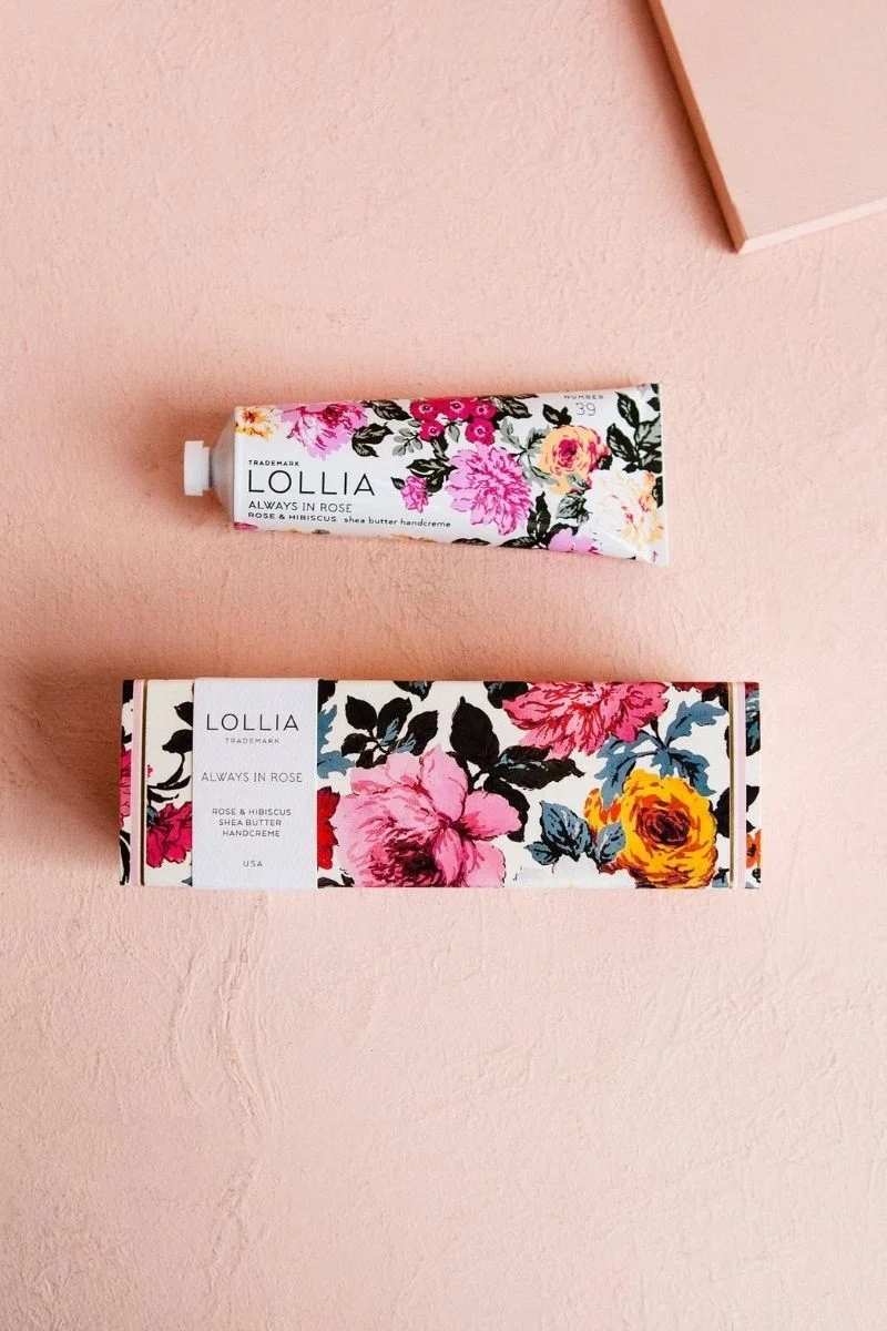 Lollia Shea Butter Handcreme Always in Rose