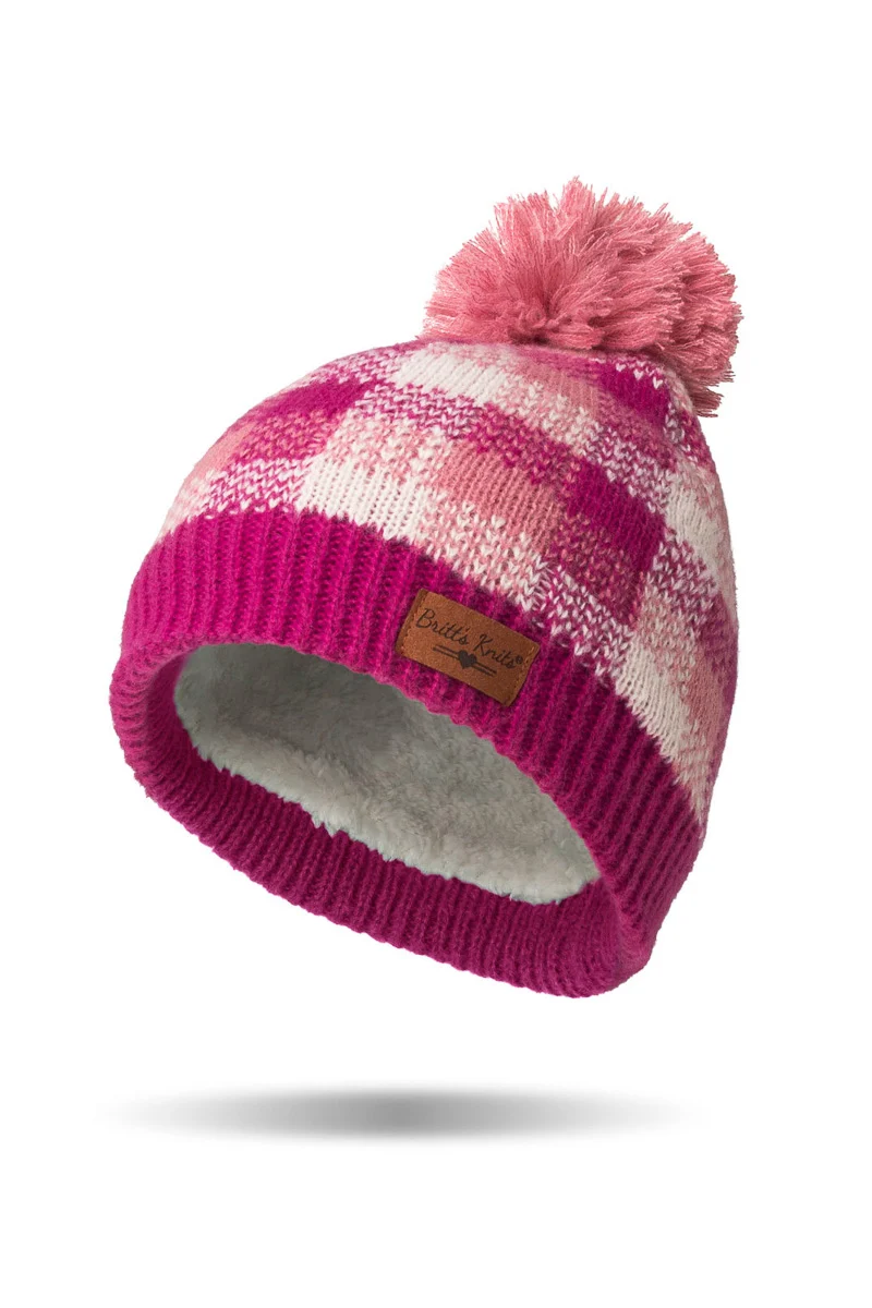 Sweater Weather Hat Magenta