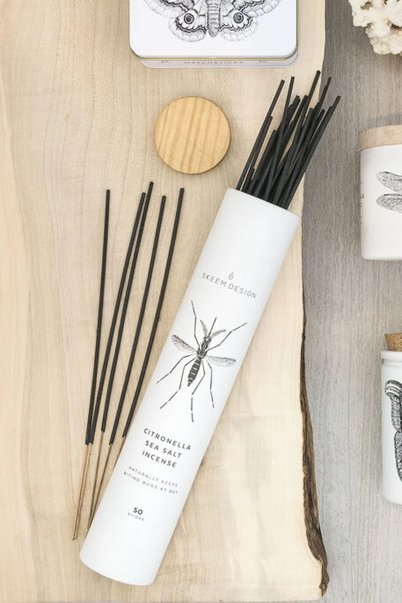 Skeem Citronella Outdoor Incense Sea Salt