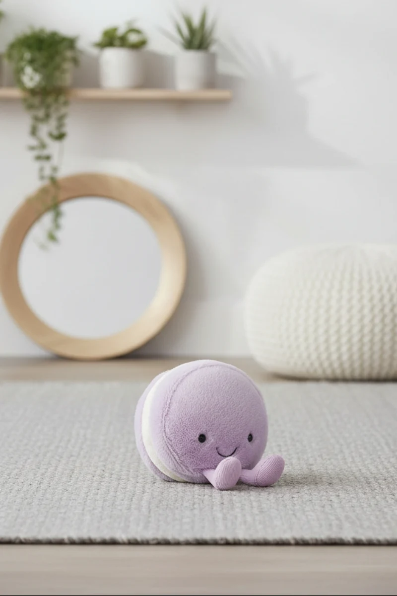 Jellycat Amuseables May Macaron Lavender