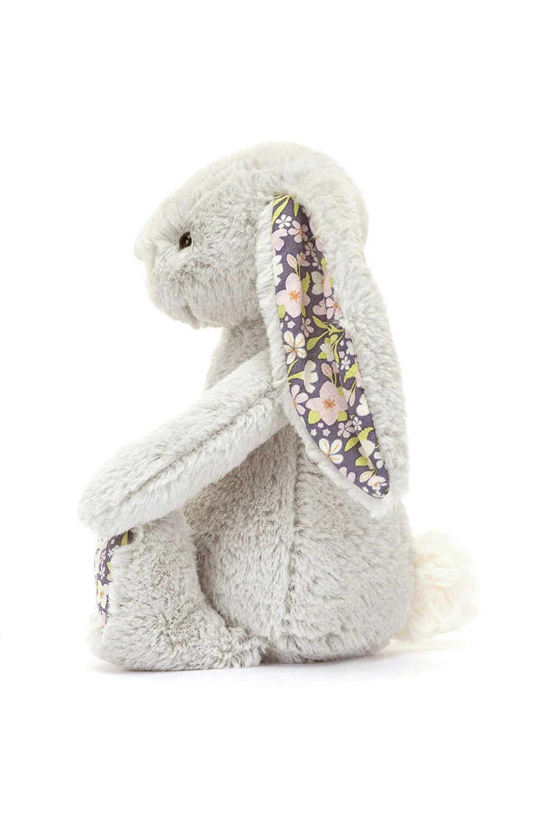 Jellycat Blossom Silver (Grey) Bunny 'Bloom' Little - Image 2