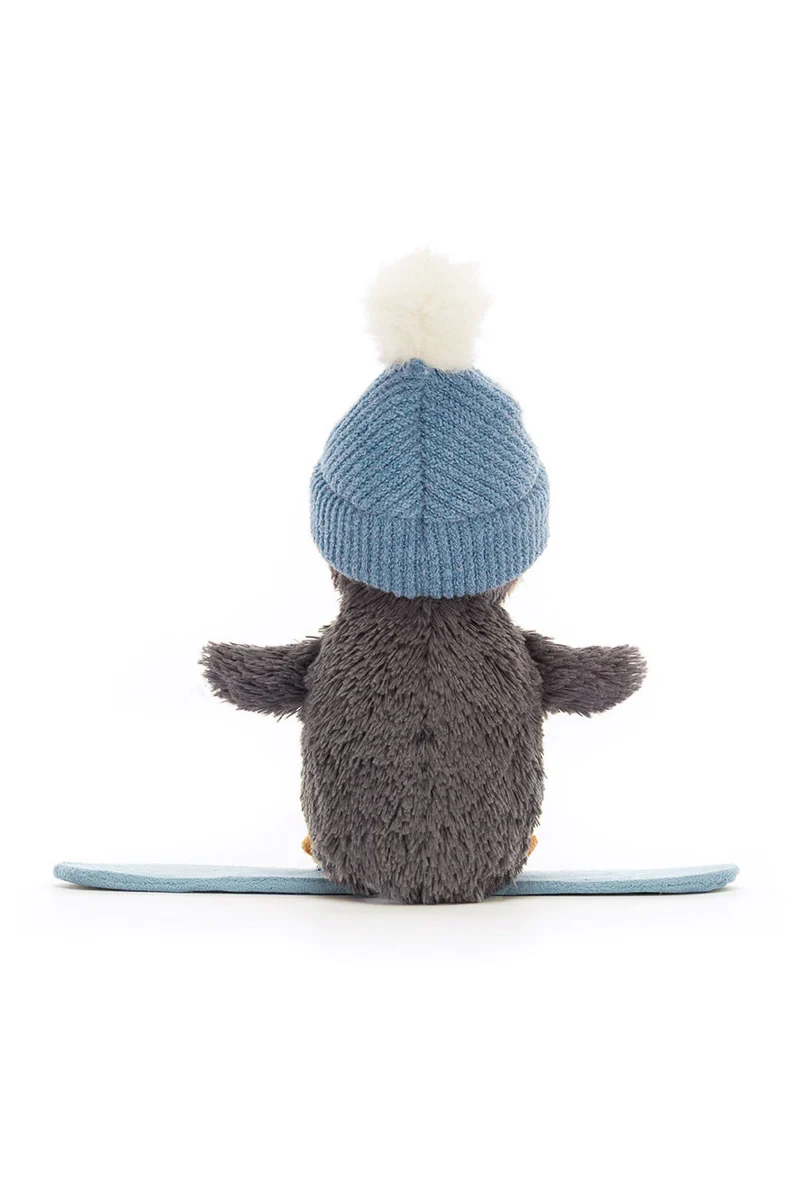 Jellycat Peanut Penguin Snowboarding Small - Image 2