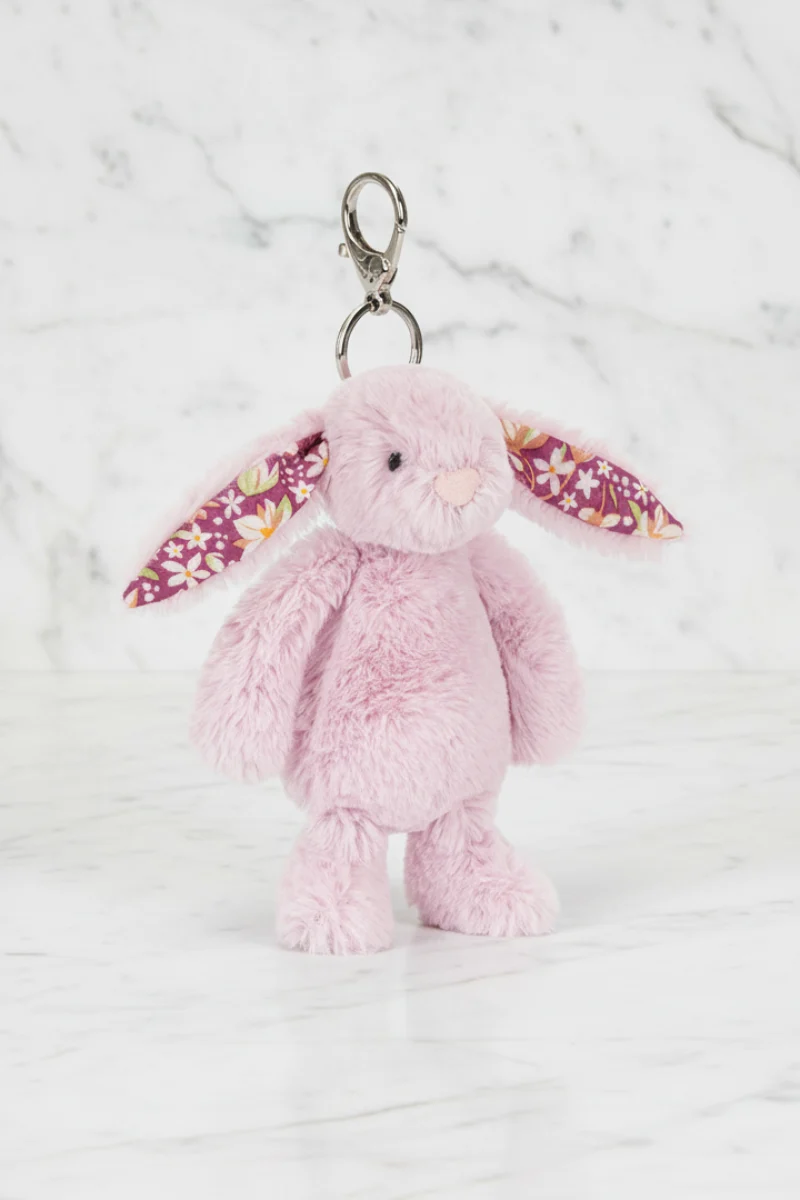 Jellycat Thistlepop Blossom Bunny Bag Charm