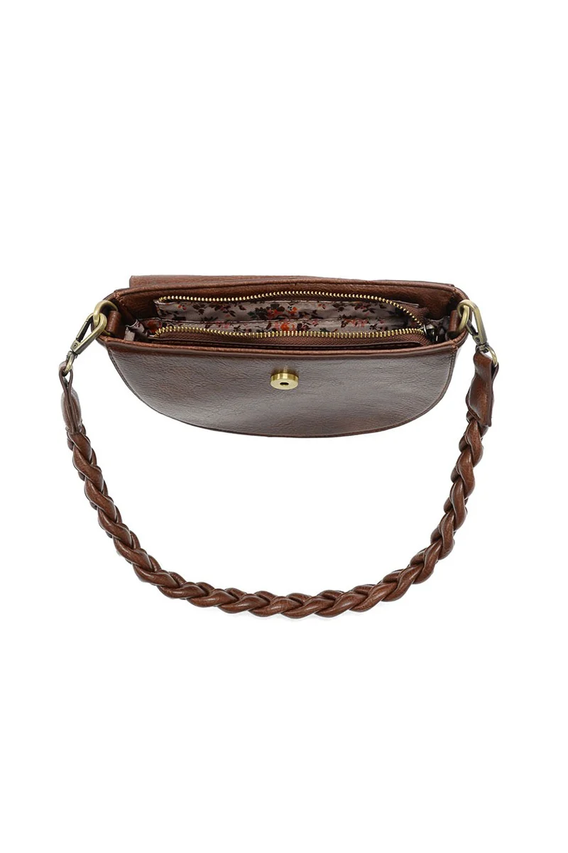Linda Crescent Crossbody Hickory - Image 3