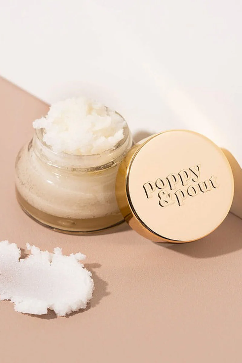 Poppy & Pout Lip Scrub Island Coconut - Image 2