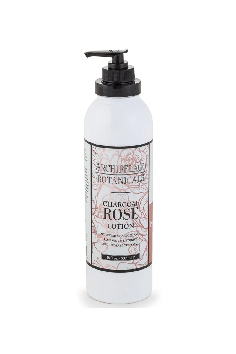 Archipelago Body Lotion Charcoal Rose 18 oz - Image 2