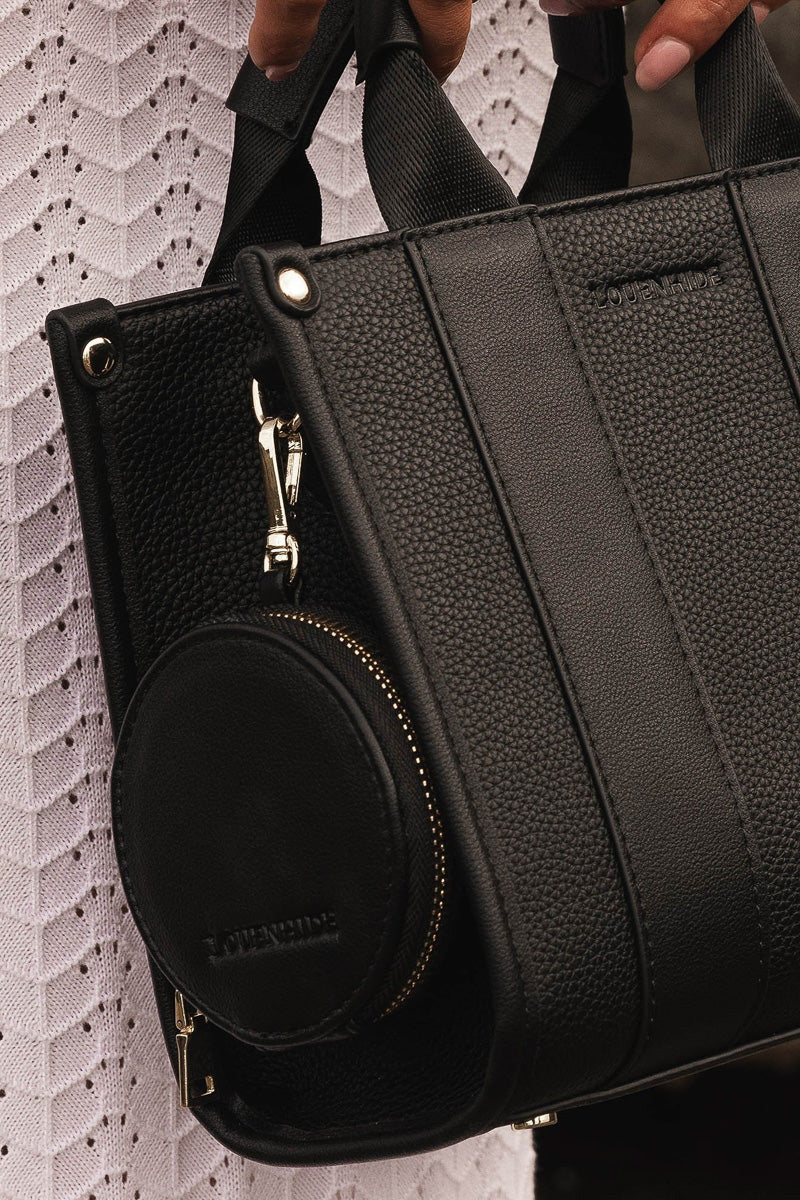 Louenhide Manhattan Mini Tote Bag Black - Image 2