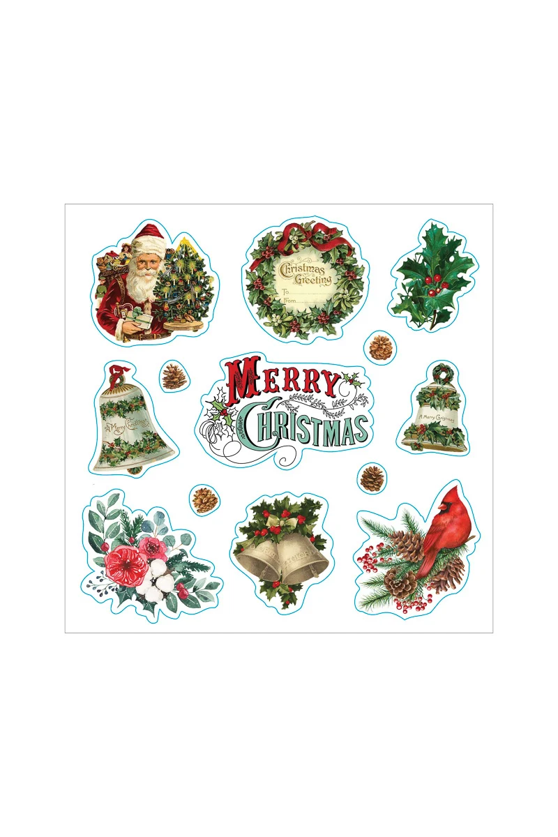 Merry & Bright Christmas! A Festive Sticker Book - Image 2