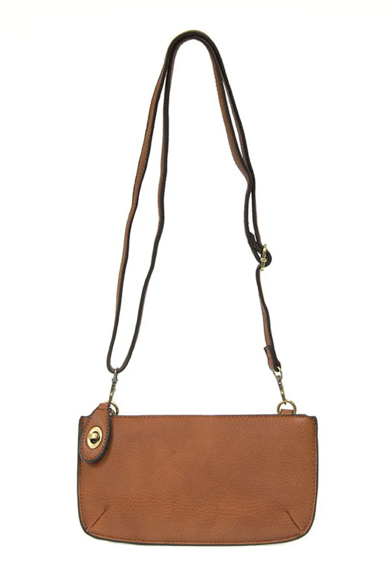 Mini Crossbody Wristlet Clutch Cedar Brown - Image 2