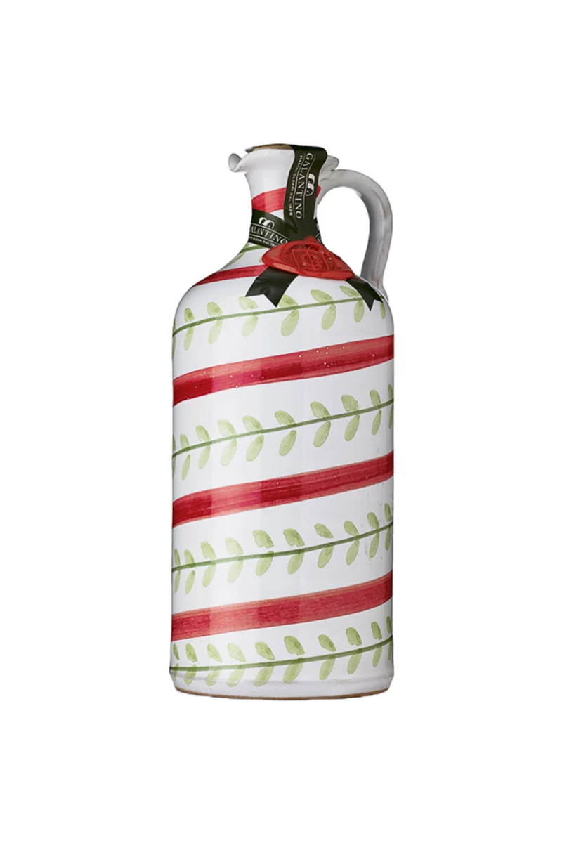 Muraglia Extra Virgin Olive Oil Ceramic Foglie 17 oz - Image 3