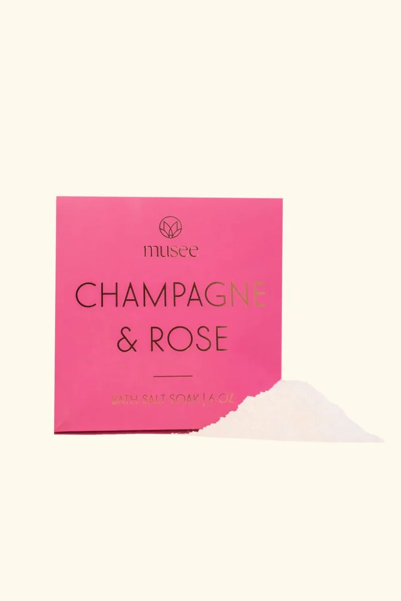 Musee Mini Bath Soak Champagne & Rose