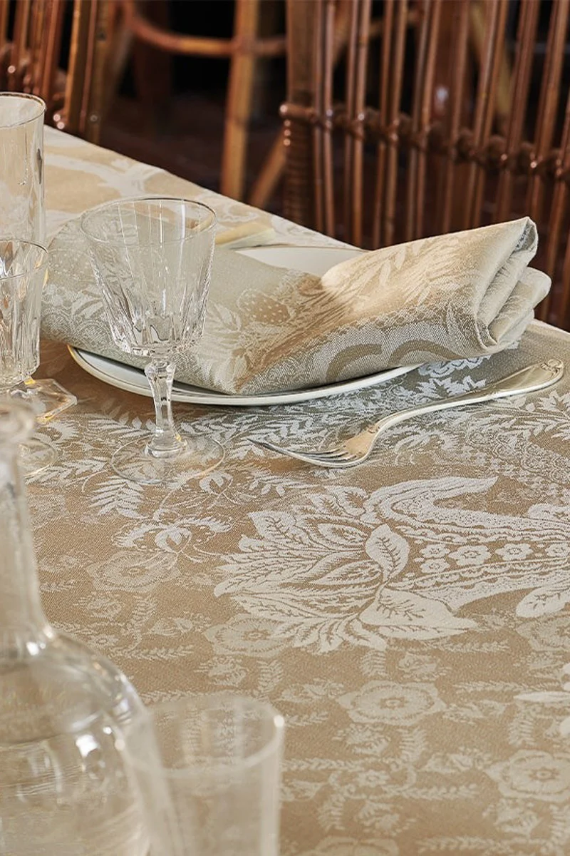 Garnier-Thiebaut Scarlett Napkin 21" Naturel