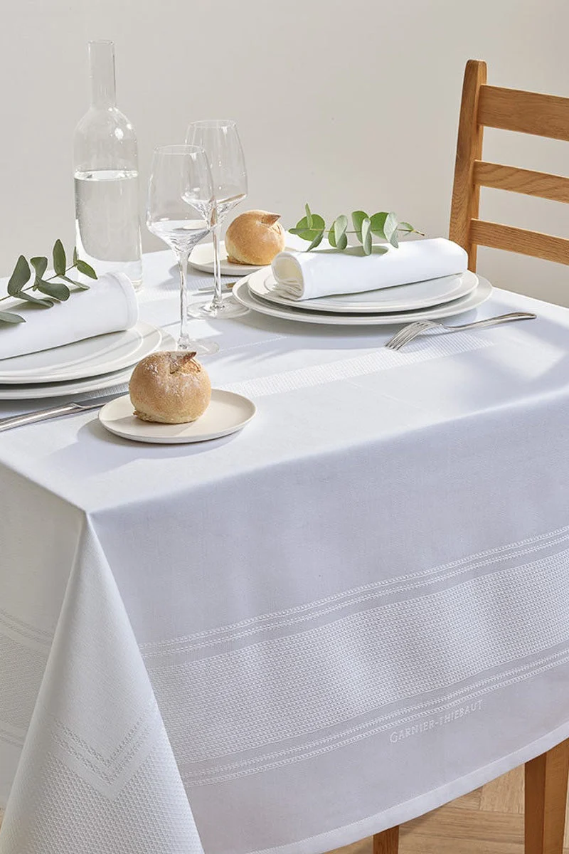 Garnier-Thiebaut Signature Napkin 19"x19" Blanc