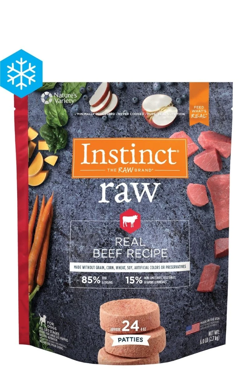 NATURE'S VARIETY, BEEF PATTY