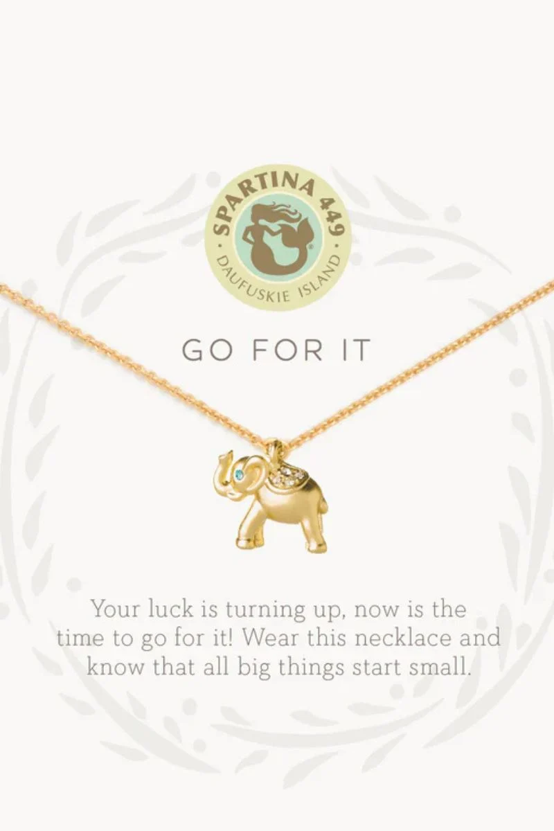 Spartina Sea La Vie Necklace 18" Go For It Gold