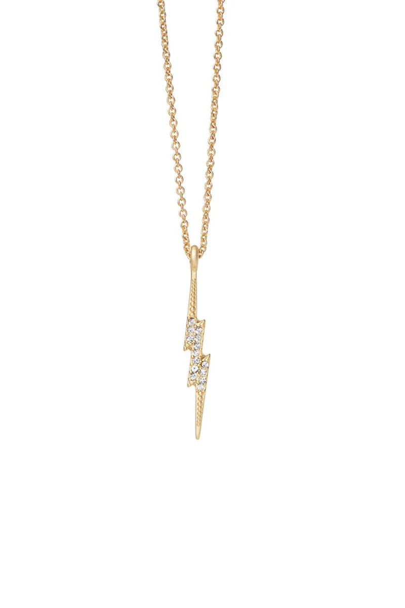 Spartina Sea La Vie Kaboom Lightning Necklace Gold - Image 2