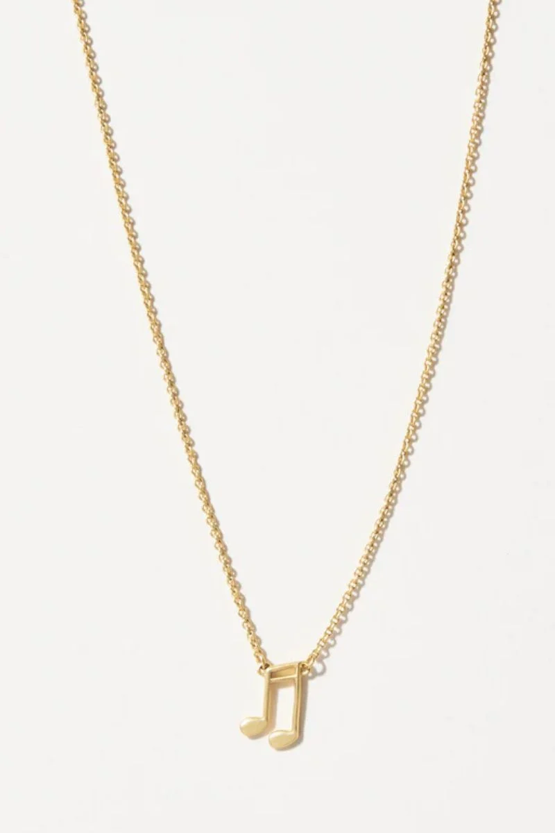 Spartina Sea La Vie Necklace 18" Music Lover Gold - Image 2