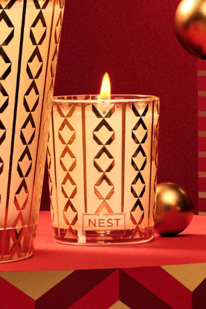 Nest Votive Candle Holiday