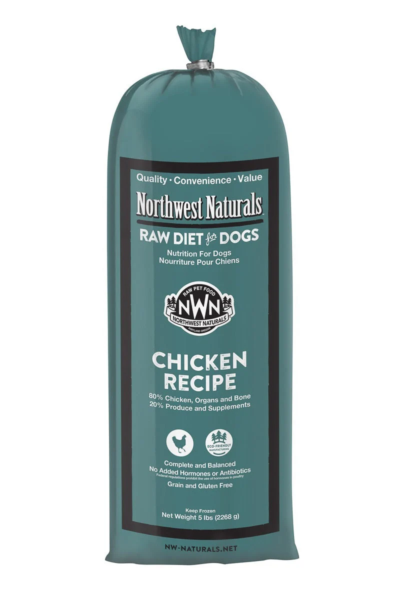 Northwest Naturals Frozen Chicken Chub 5 lb