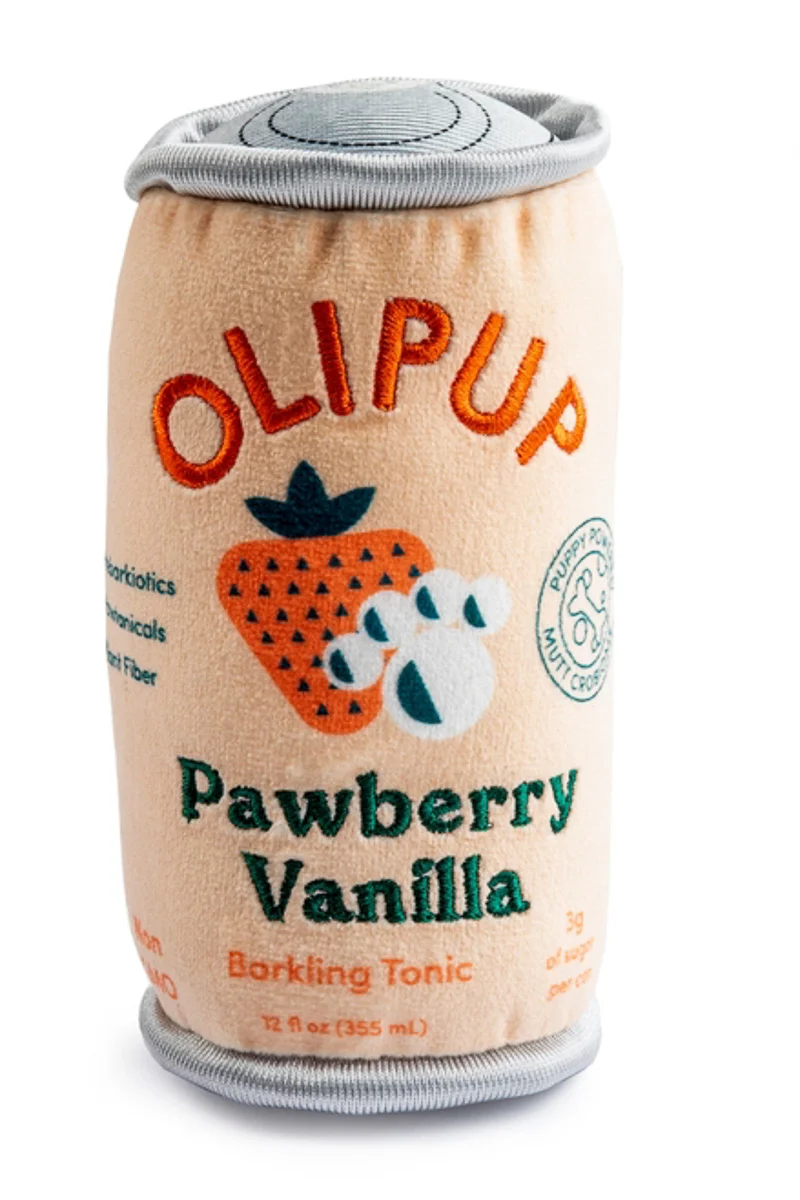 Olipup Soda Pawberry Vanilla Dog Toy