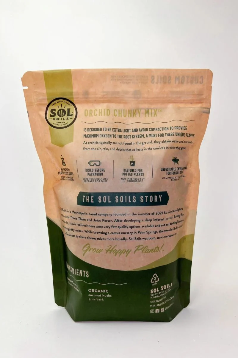 Sol Soils Orchid Chunky Mix 1 qt - Image 2