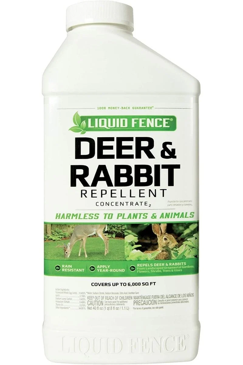 Liquid Fence Deer & Rabbit Repellent Concentrate 32 oz