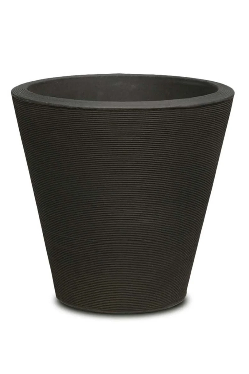 Crescent Madison Planter 26" Caviar Black