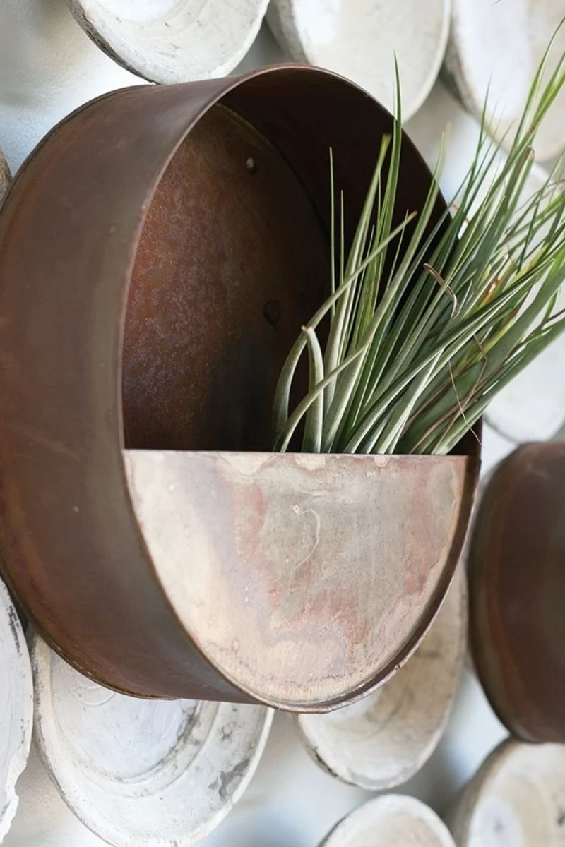 Planter Bailey Wall Hanger 12 Rust