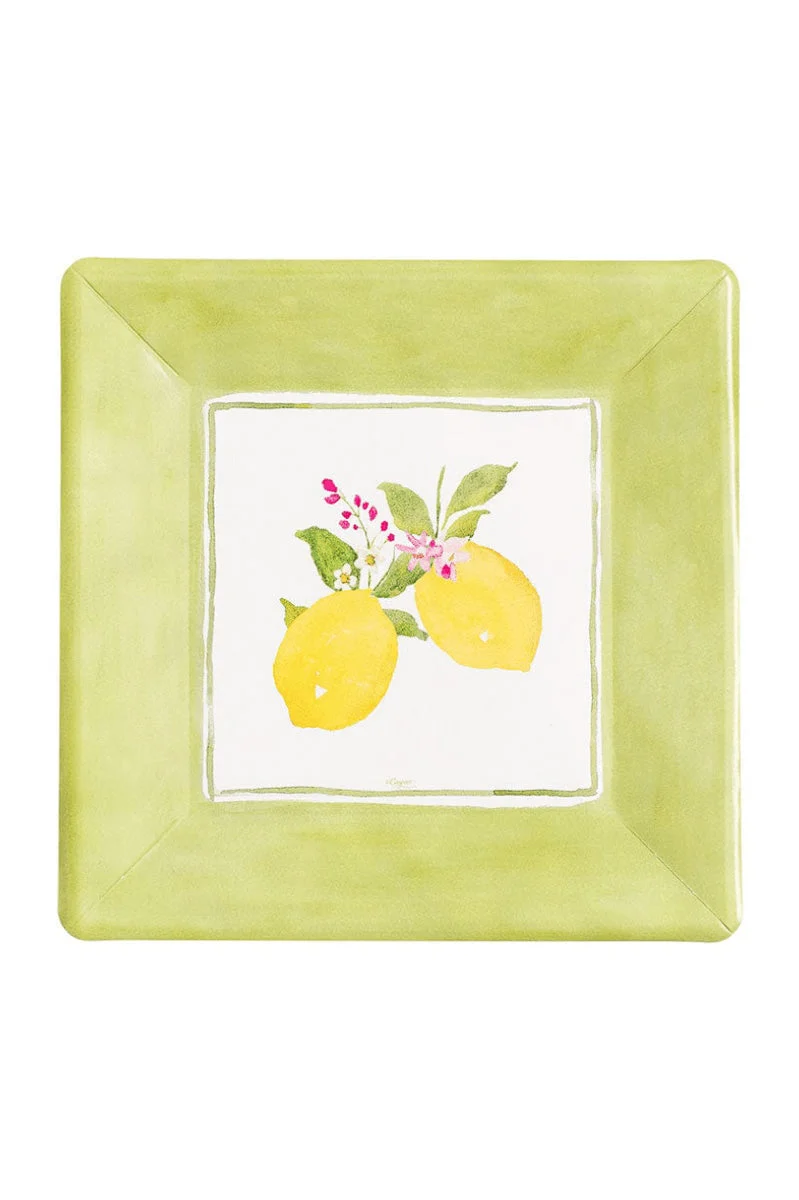 PLATE, SALAD LIMONCELLO SQ