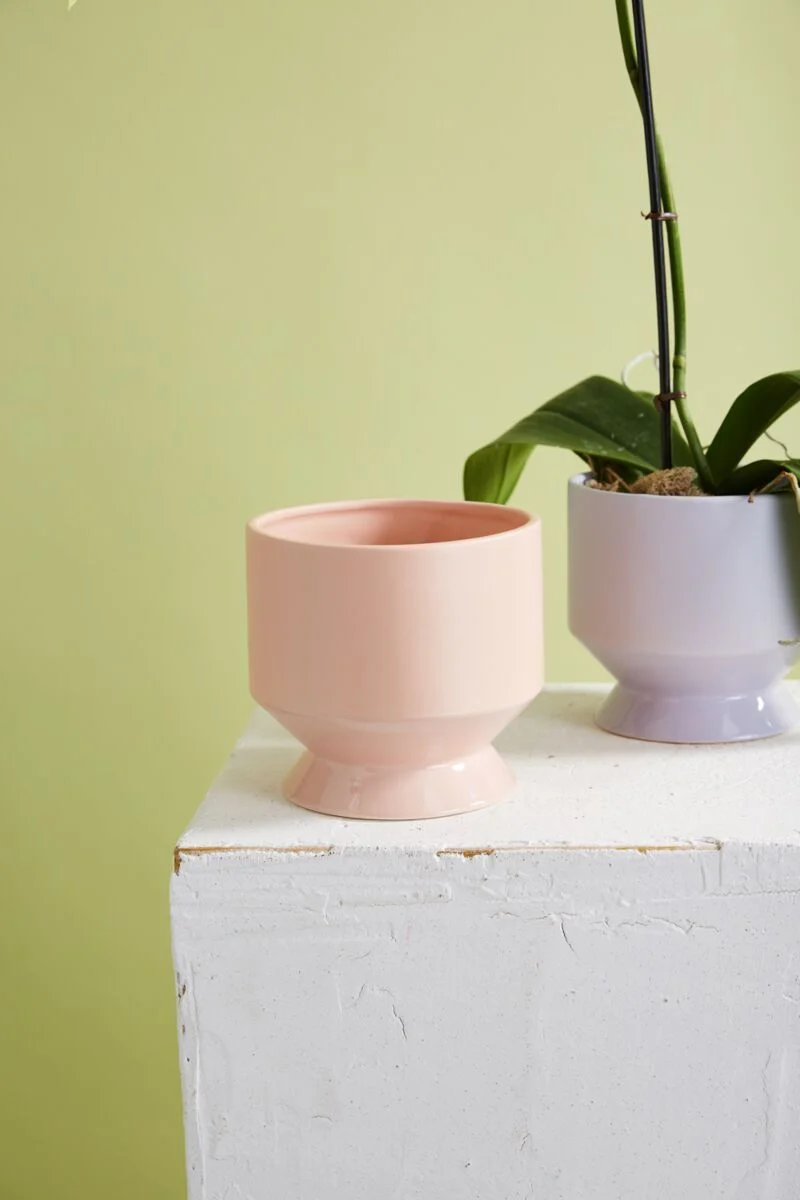 Pasadena Pot 6.25"x6" Peach