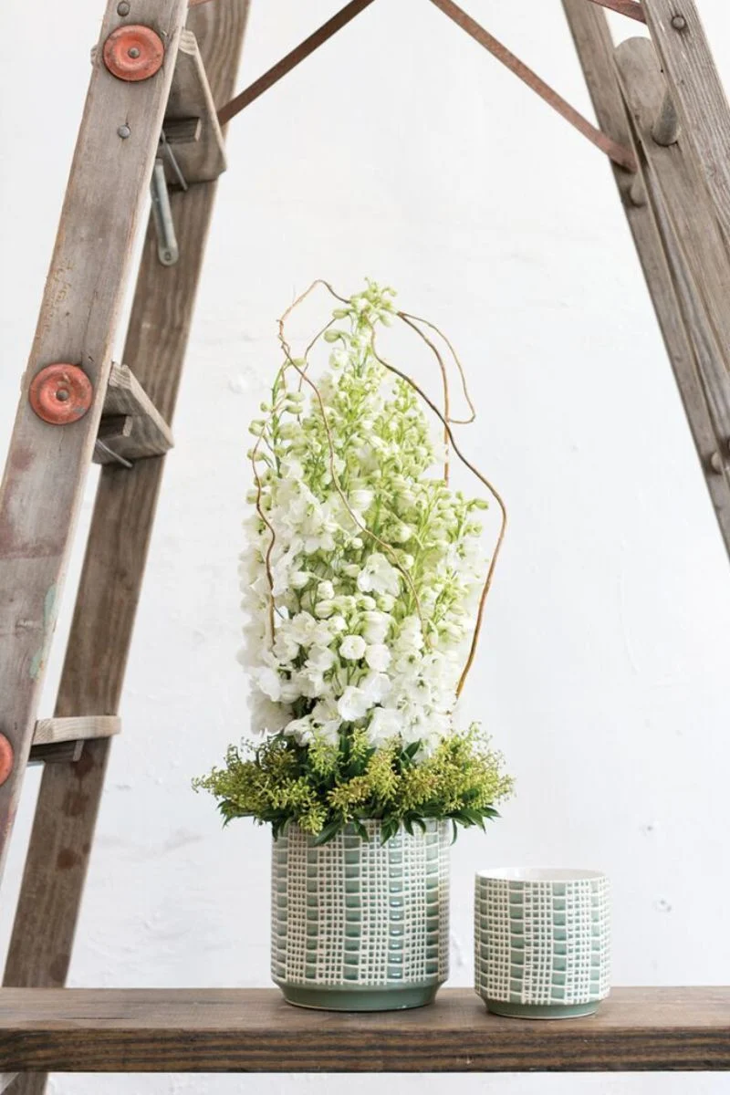 Zati Planter 6.5"x 6.75" Sage