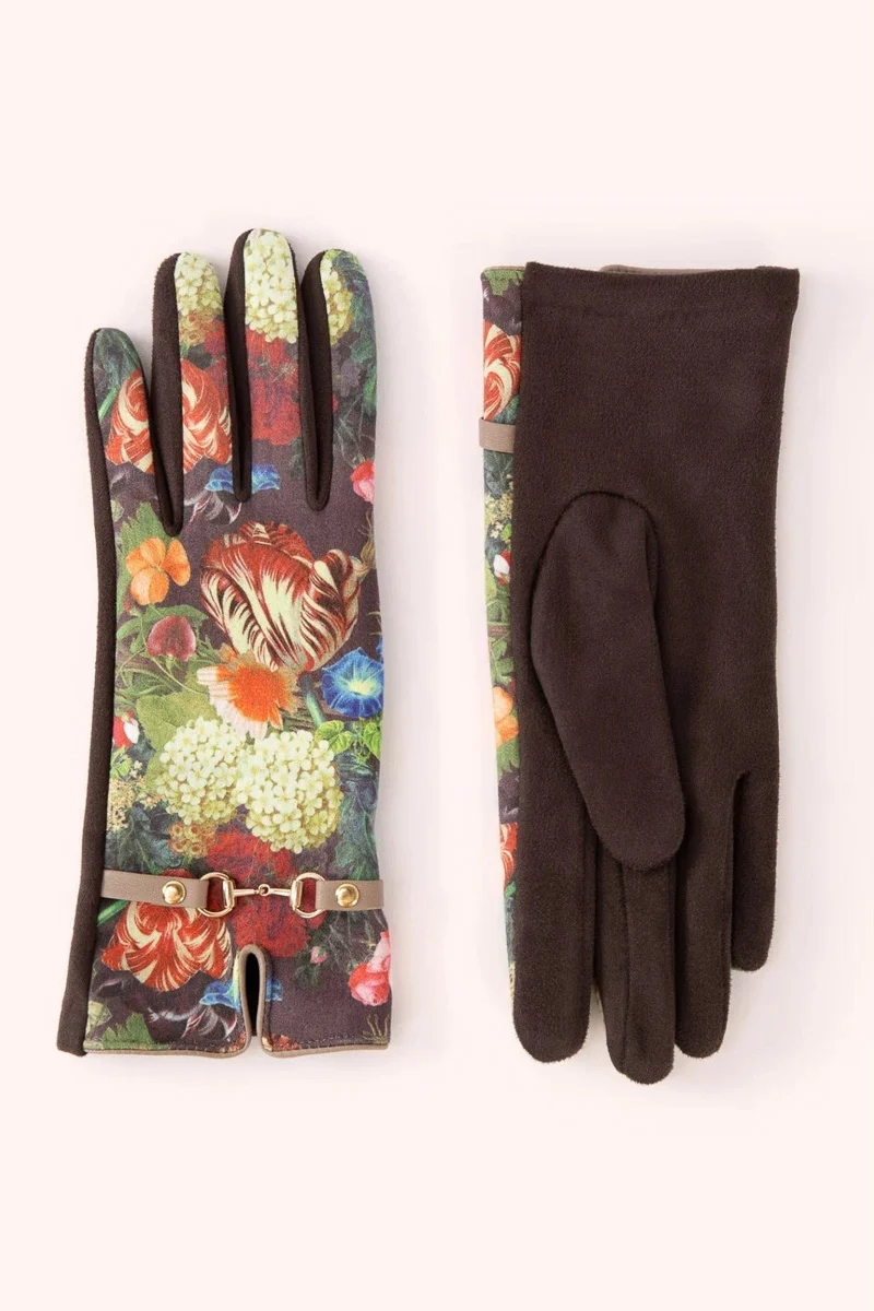 Powder Design Kylie Gloves Chocolate - Image 2