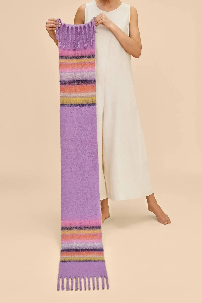 Powder Design Sammy Cosy Scarf Violet - Image 3